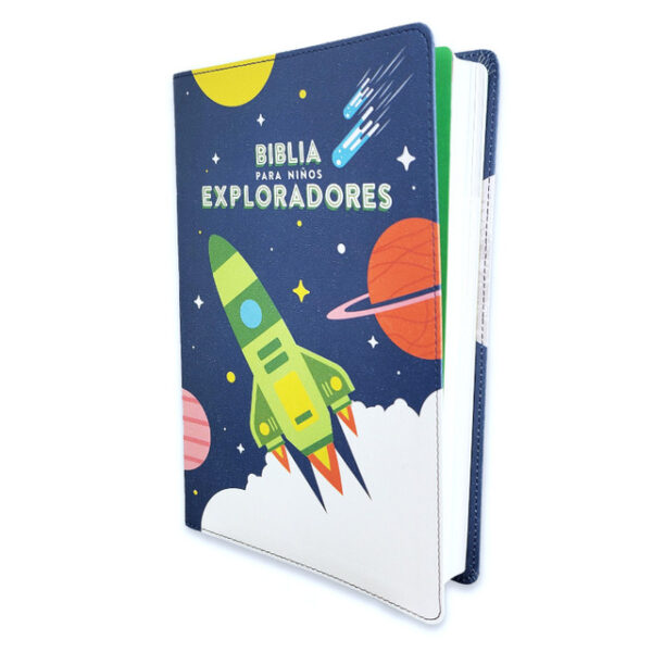 Biblia Niños Exploradores RV60 azul cósmico