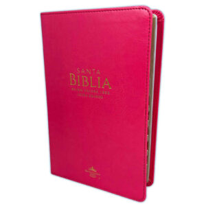 Biblia Letra Grande 12 puntos para Mujer RV1960 fucsia