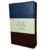 Biblia Letra Grande 12 puntos RV1960 Azul/Gris/Marrón