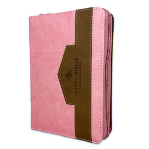 Biblia de Bolsillo RV1960 Rosa/Café