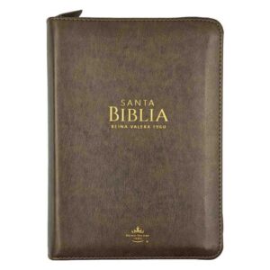 Biblia Rv1960 Compacta Letra 12 Puntos Mokka