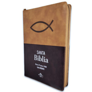 Biblia Letra Gigante 15 puntos RV1960 café