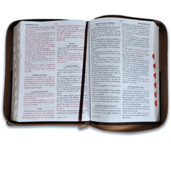 Biblia Letra Gigante 15 puntos RV1960 café - Imagen 3
