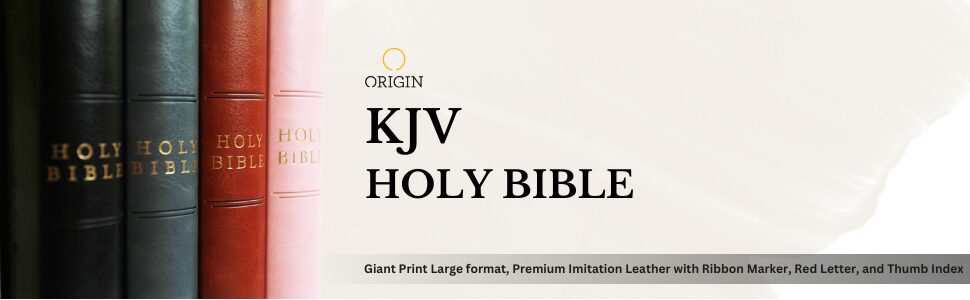 Biblia Ingles KJV Cafe Indice Letra Gigante