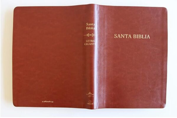 Biblia RVR/60 Marrón Letra Super Gigante