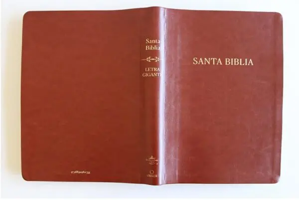 Biblia RVR/60 Marrón Letra Super Gigante