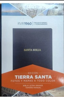 Biblia RVR60 Letra Grande Edición Tierra Santa