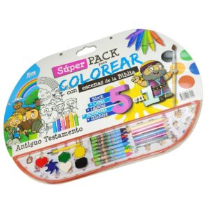 Superpack Colorear Gigante 5 En 1/Antiguo Testamento
