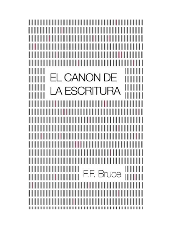 El Canon de la Escritura