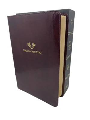 Biblia del Ministro Edición Ampliada Caoba