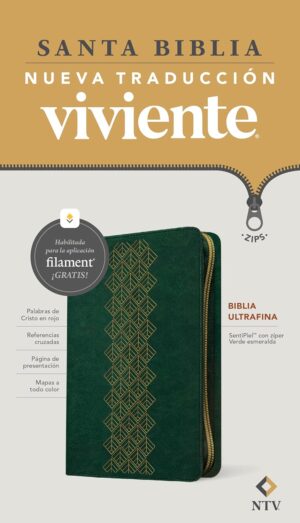 Biblia Ultrafina NTV Zíper/ con Filament