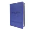 Biblia NVI Cuero Italiano/Letra Grande/Azul