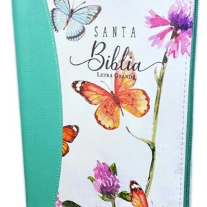 Biblia RVR60 Tamaño manual Letra Grande /Piel Cierre/Indice