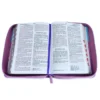 Biblia Reina Valera Tricolor Azul/Rosa/Lila - Imagen 3