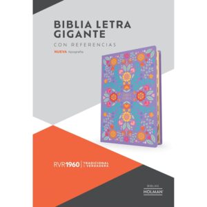 Biblia RVR1960/ Letra Grande Floreada con Índice