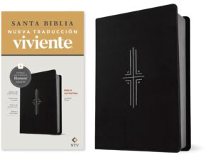 Biblia Filament Ultrafina NTV / Negro Imitacion Piel