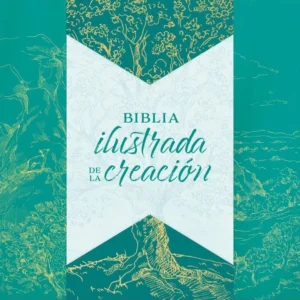 Biblia RVR1960 Ilustrada De La Creación Turquesa