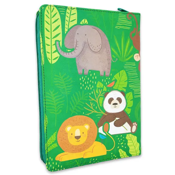 Biblia RVR 1960 Interactiva Para Niños Letra Grande Con Cierre - Imagen 2