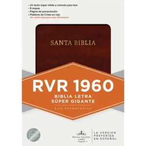 Biblia RVR 1960 Letra Súper Gigante Marrón