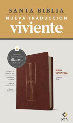 Biblia Filament Ultrafina NTV / Cafe Imitacion Piel