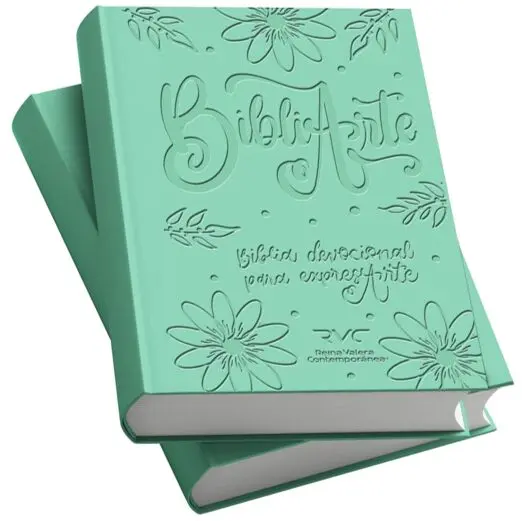 Biblia Arte /RVC086/ Verde