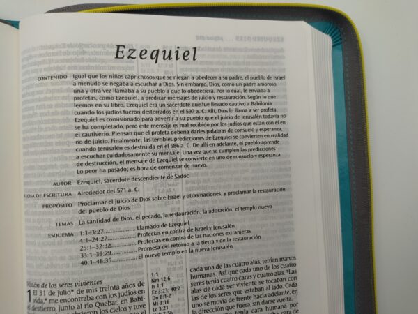 Biblia NTV Ziper Letra Grande/Verde - Imagen 3