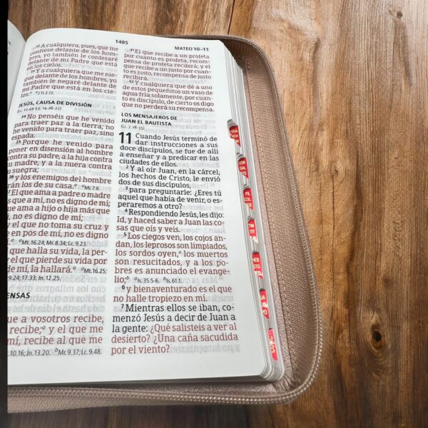RVR 1960 Biblia Letra Gigante Zíper - Imagen 2