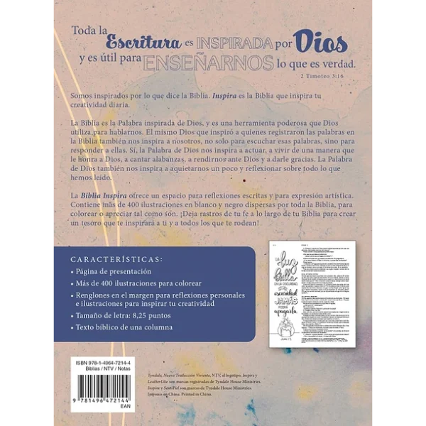 Biblia Inspira NTV /Rosa - Imagen 2