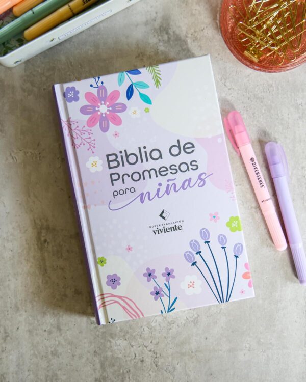 Biblia NTV de Promesas para Niñas Tapa Dura - Imagen 4