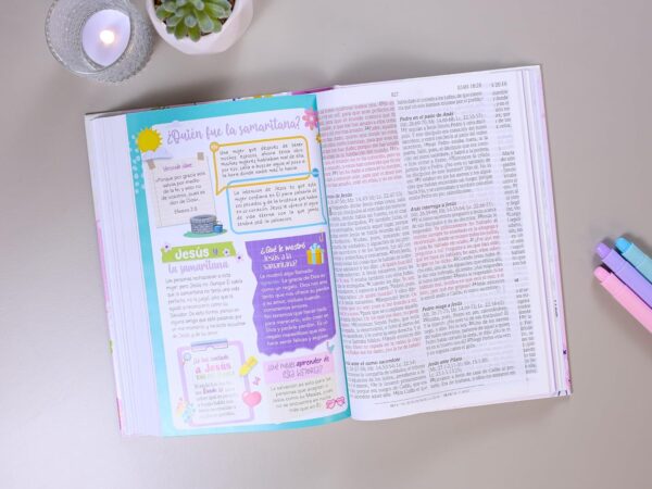 Biblia NTV de Promesas para Niñas Tapa Dura - Imagen 2