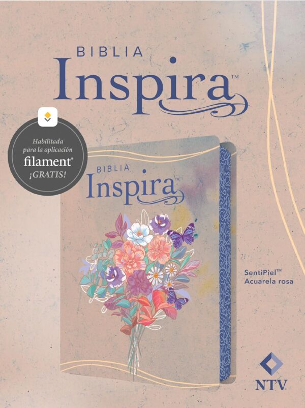 Biblia Inspira NTV /Rosa con Filament