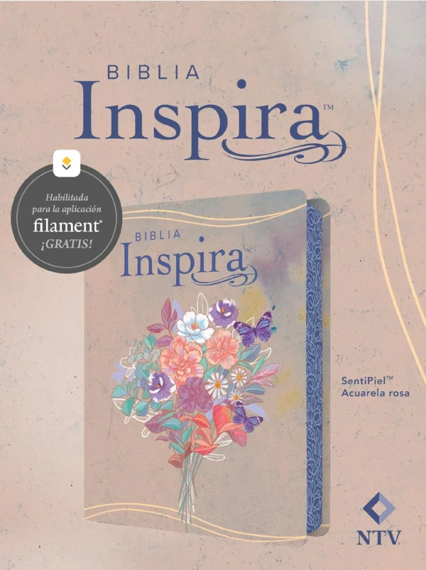 Biblia Inspira NTV /Rosa con Filament