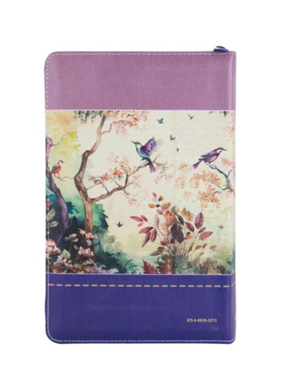 Biblia RVR1960 Tricolor Fantasía Lila, Morado - Imagen 4