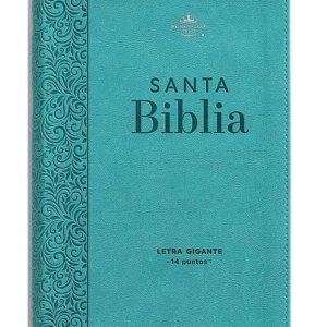Biblia RVR1960 Letra Gigante Sentí Piel Turquesa