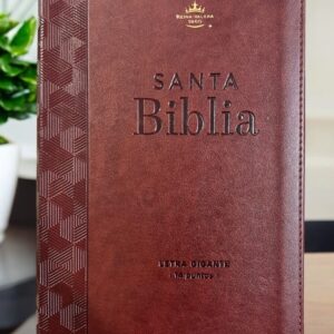 Biblia RVR1960 Colección Corinto Café Letra Gigante