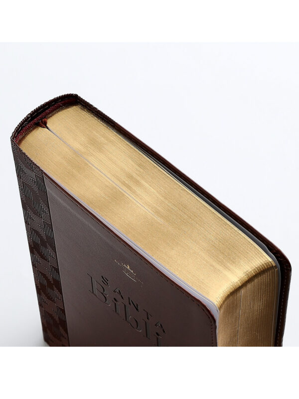 Biblia RVR1960 Colección Corinto Café Letra Gigante - Imagen 2
