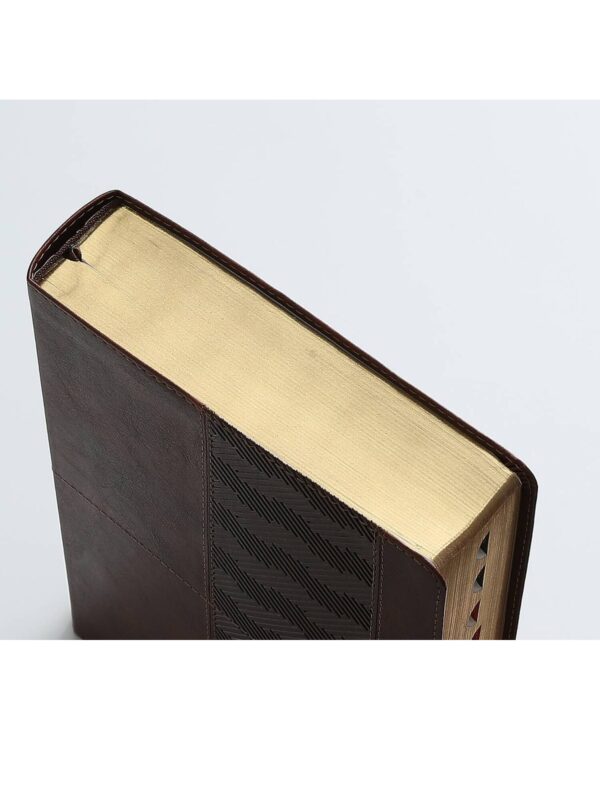 Biblia RVR1960 Super Gigante Con Índice, Café, Gris, Éfeso - Imagen 2