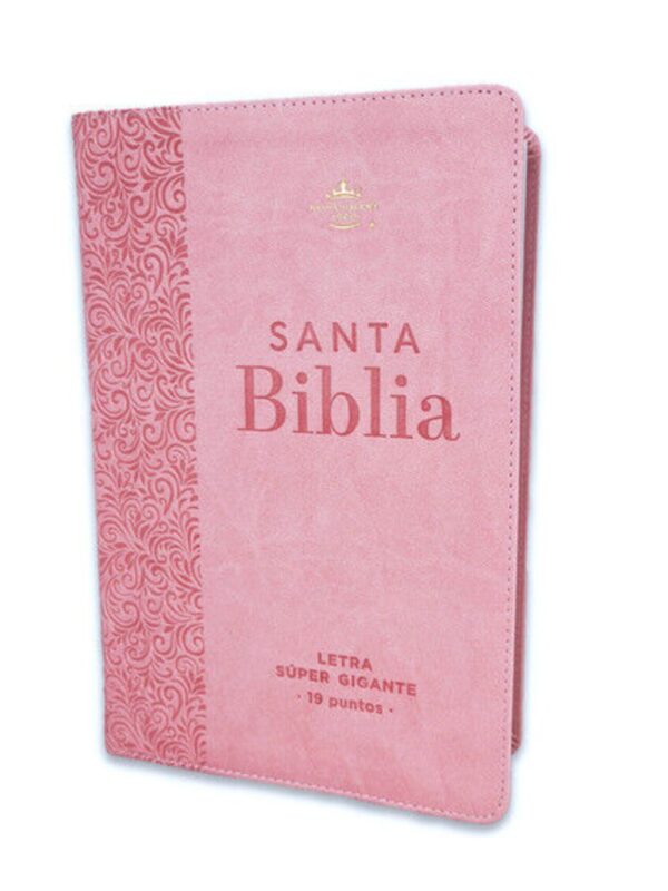 Biblia RVR1960 Super Gigante con Índice Rosa, Éfeso