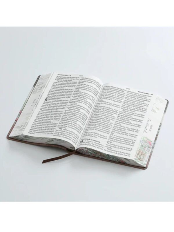 Biblia RVR1960 Super Gigante Café, Yo y Mi Casa - Imagen 2