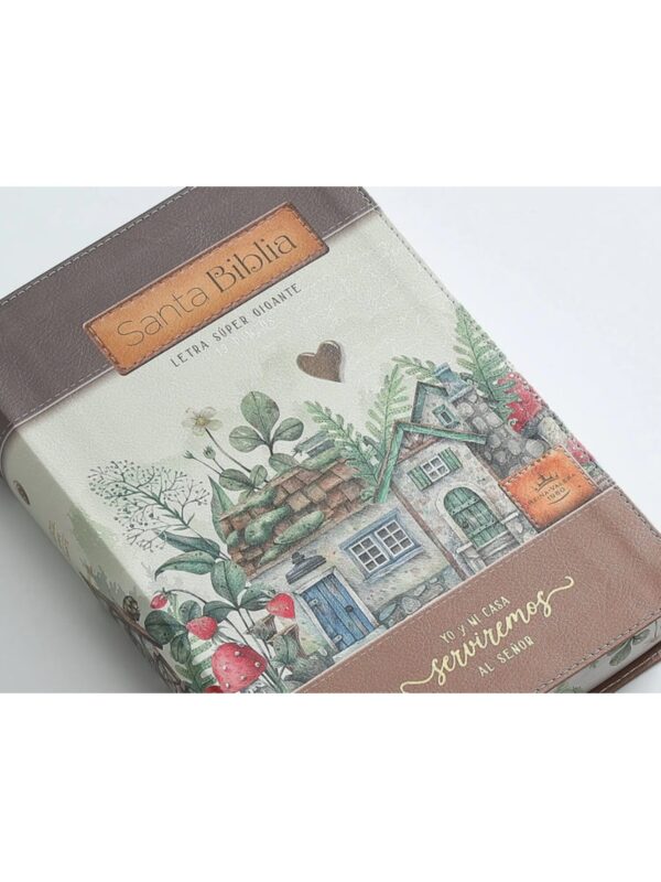 Biblia RVR1960 Super Gigante Café, Yo y Mi Casa - Imagen 3