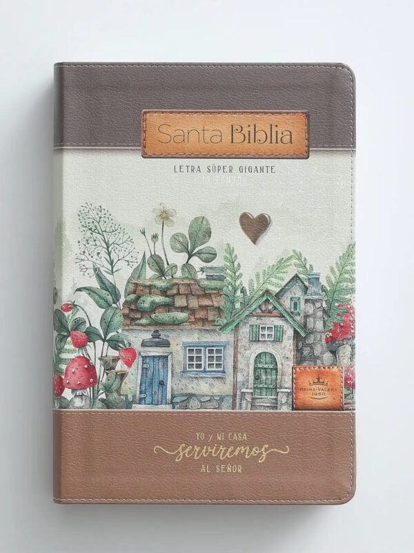 Biblia RVR1960 Super Gigante Café, Yo y Mi Casa