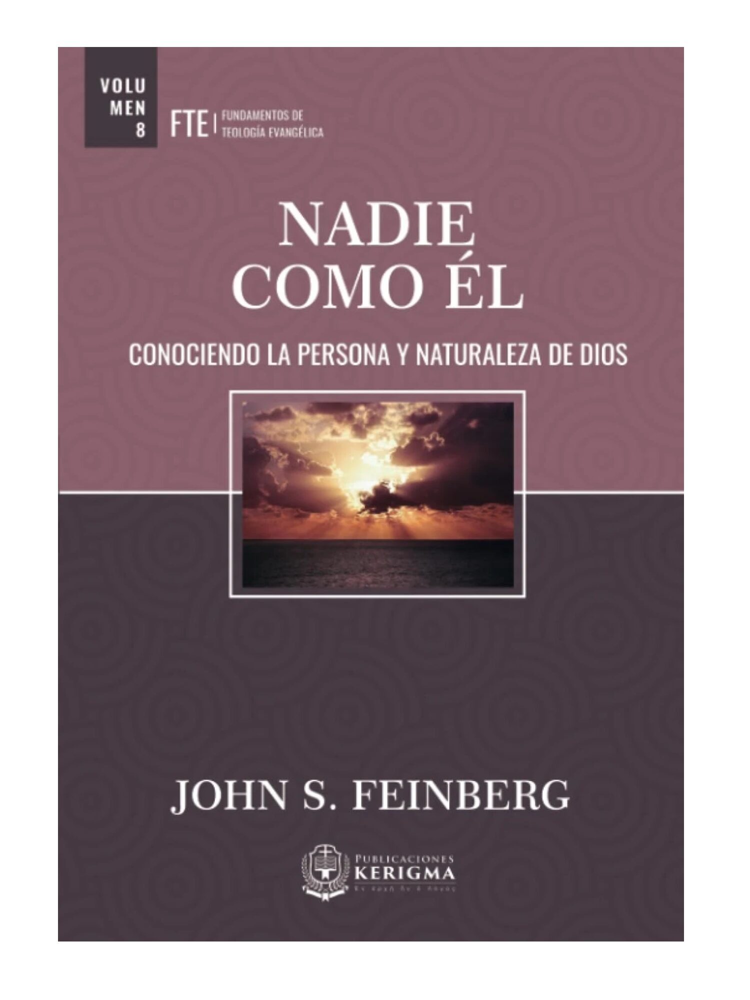 NADIE COMO ÉL: Conociendo la Persona y Naturaleza de Dios 3 "</p
