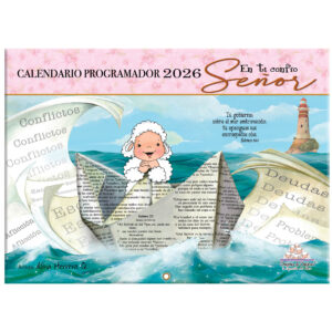 Calendario Ovejitas 2026 Rosa