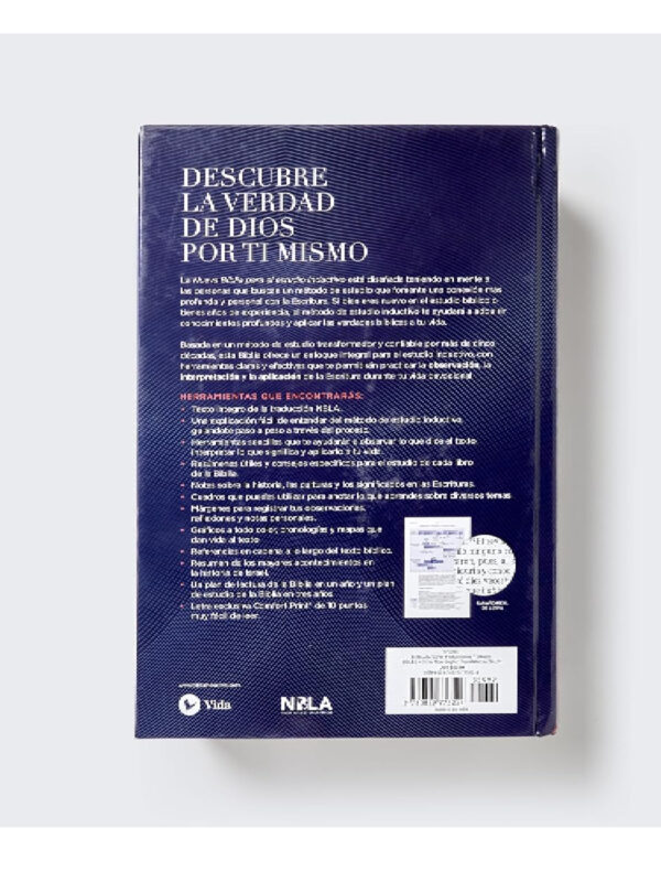 Nueva Biblia NBLA para el estudio inductivo, Interior a dos colores, Tapa dura, Comfort Print - Imagen 3