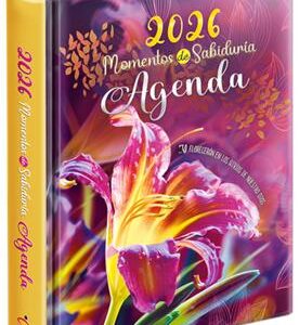 Agenda 2026/ Y Florecerán En Los Atrios/ Flor Fucsia