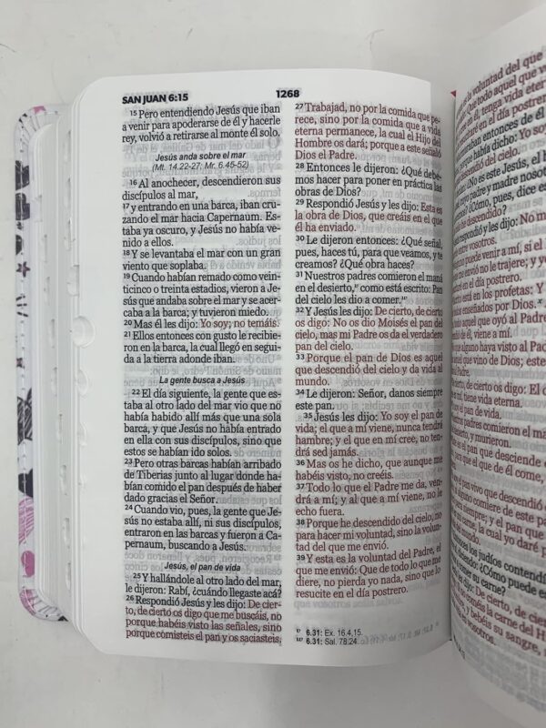 Biblia RV60 Para Jóvenes Bolsillo Fucsia - Imagen 3