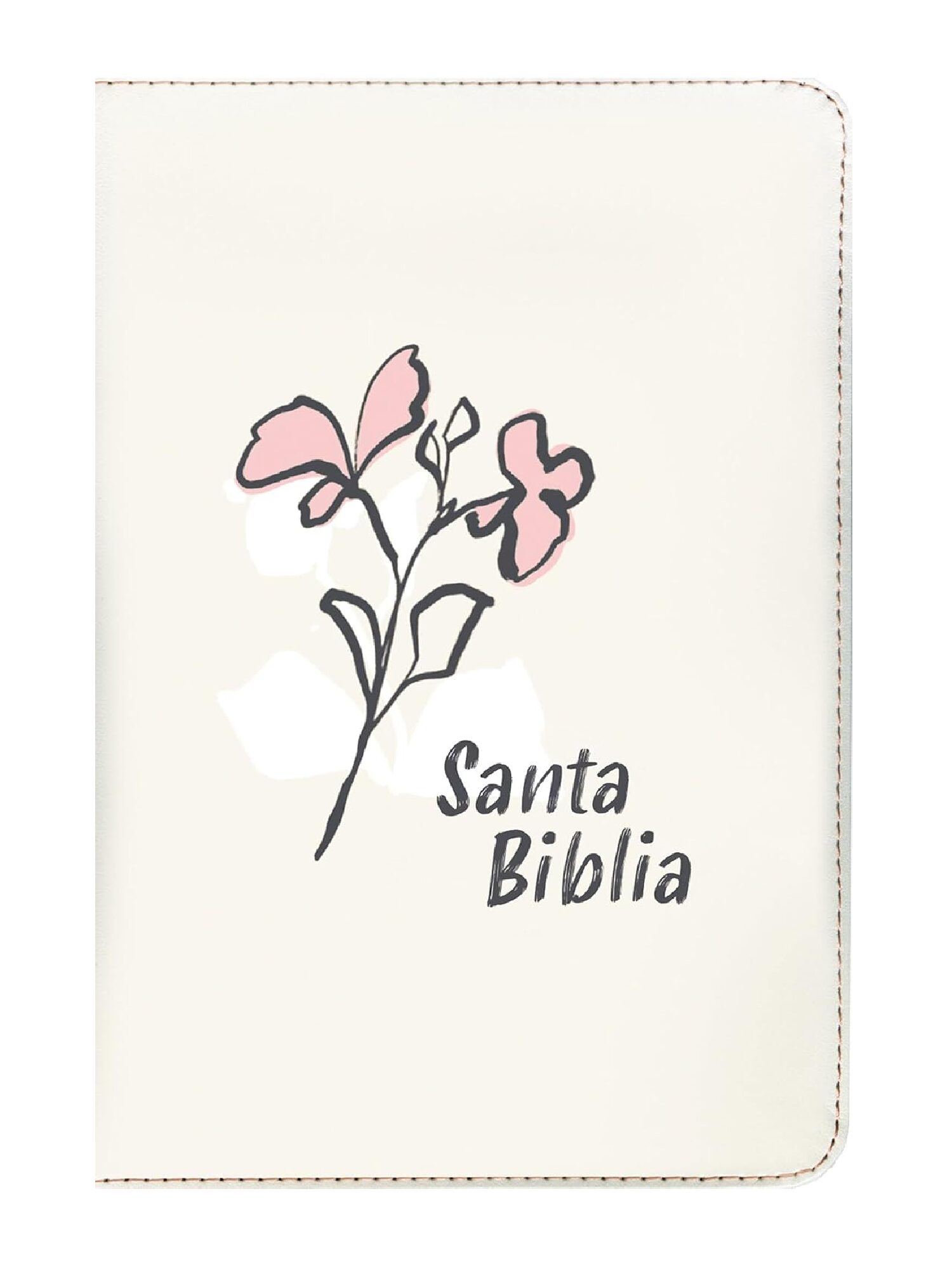 Biblia NTV Sentí Piel, Beige, Con Cierre