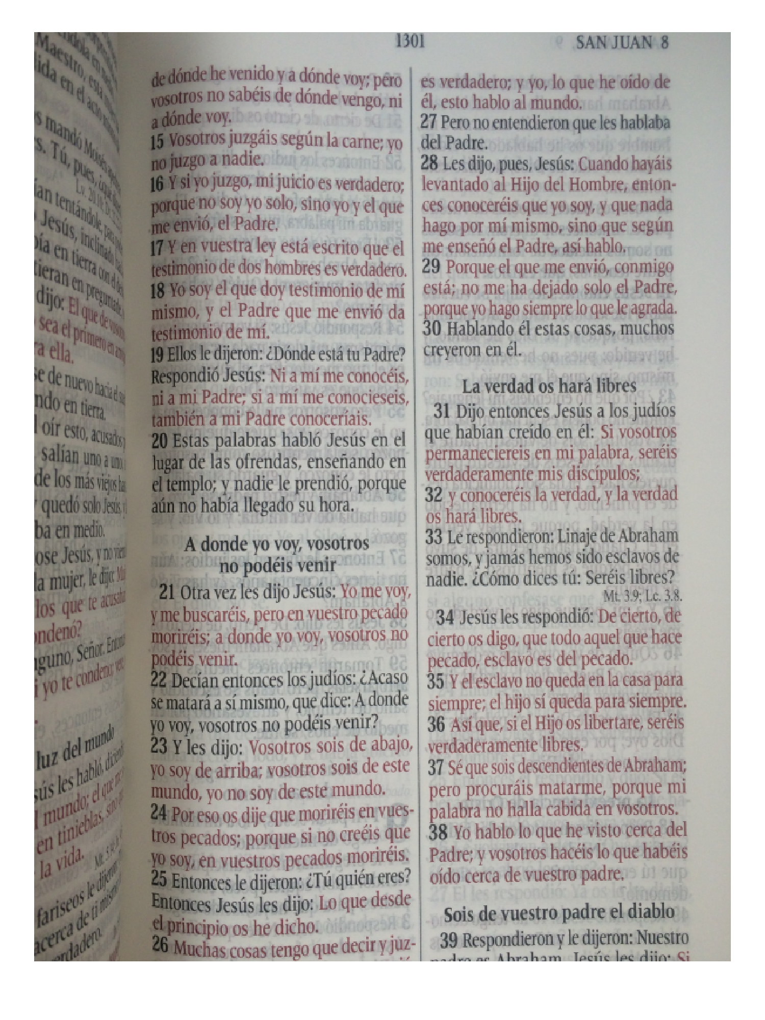 Biblia RVR60 Letra Grande Fucsia con Cierre - Imagen 4