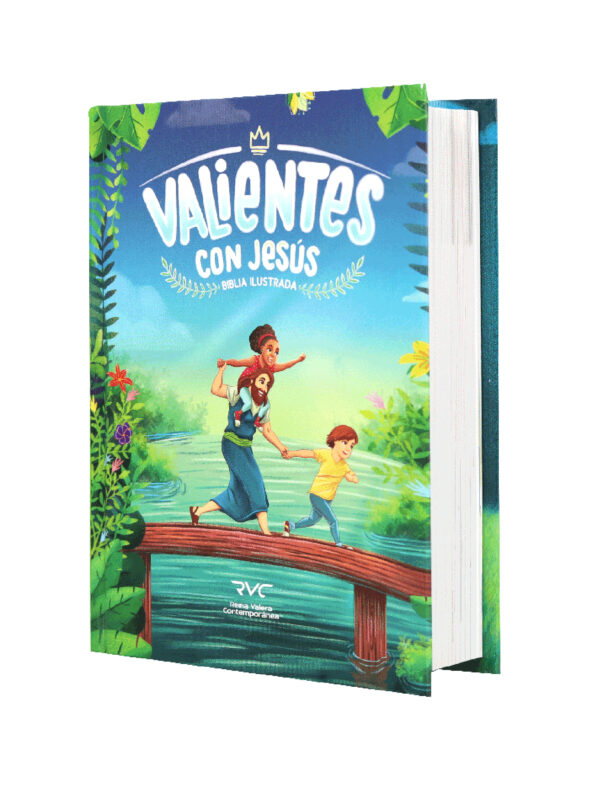Biblia Compacta Ilustrada Valientes con Jesús - Imagen 2