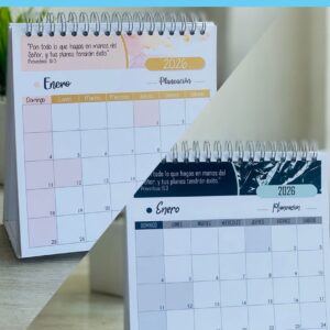 Calendario Tipo Planeador de Escritorio 2026